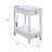 Byzad White Finish Accent Table W/USB