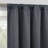 Prescott Herringbone Magnetic Closure 100% Blackout Rod Pocket Curtain Panel-116635986-116635987