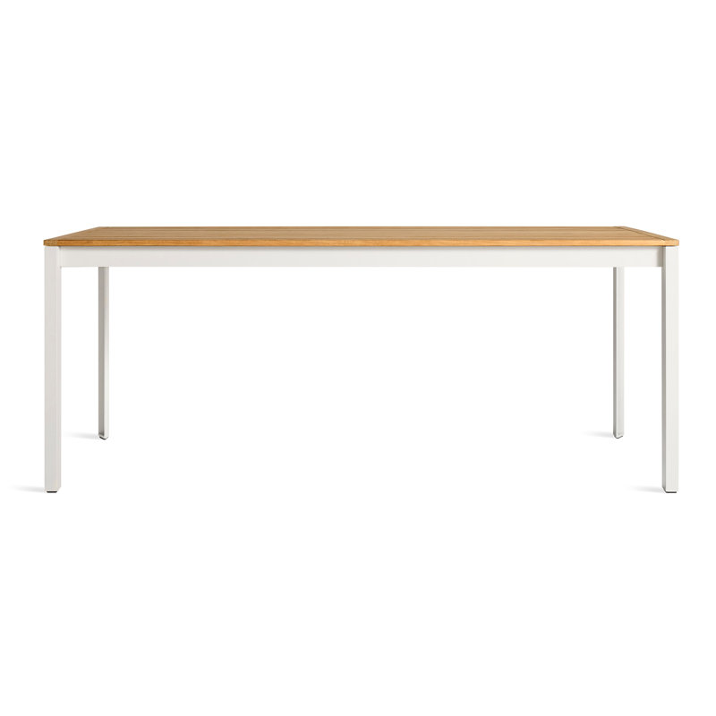 Hold Tight Outdoor Dining Table, White