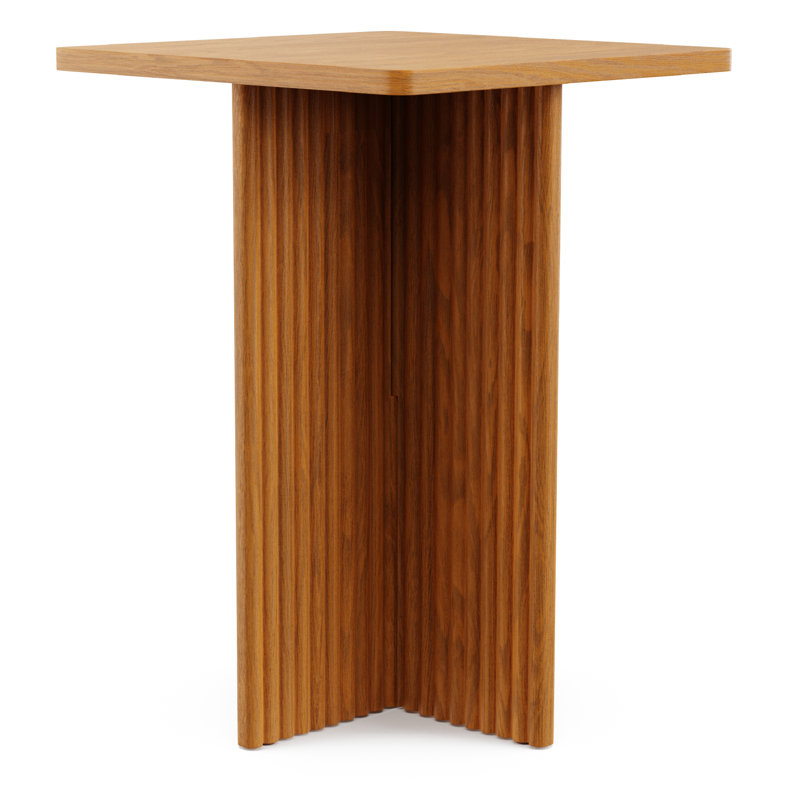 End Table, Medium Oak