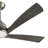 52" 5 - Blade Solid Wood Transitional Modern Dimmable Ceiling Fan with LED Light and Remote-1206102077