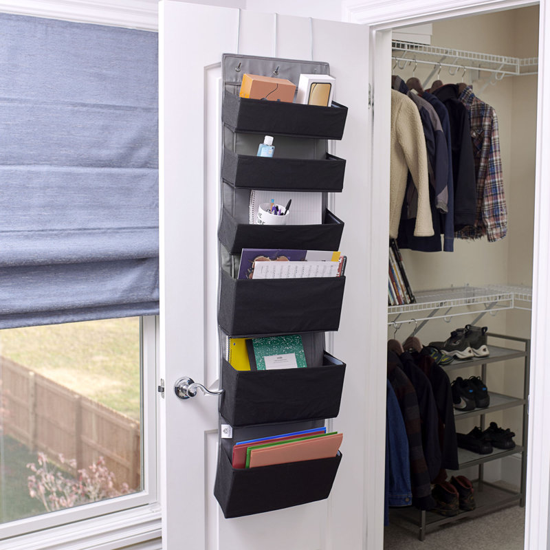 Batholo Overdoor Organizer, Black