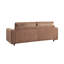 Canapé modulaire en velours côtelé brun moderne Modern 5, tissu doux, support solide, idéal pour la décoration intérieure