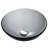 Glass Circular Vessel Bathroom Sink-10363220
