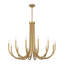 Lustre classique / traditionnel en acier à 12 lumières à intensité variable Weekes-123298788