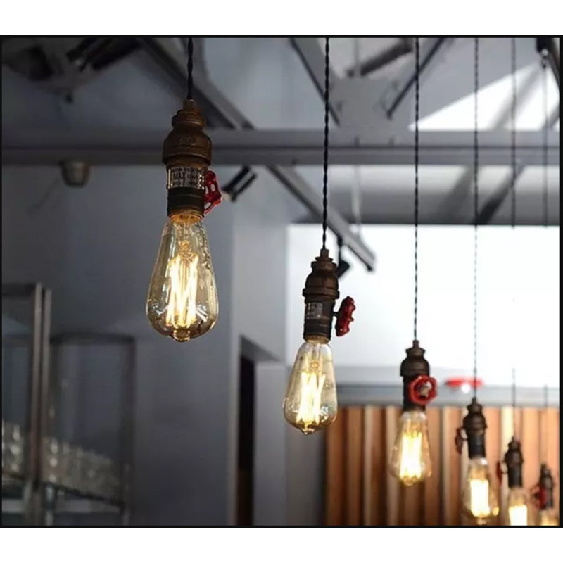 1 - Light Pendant, LED Bulb
