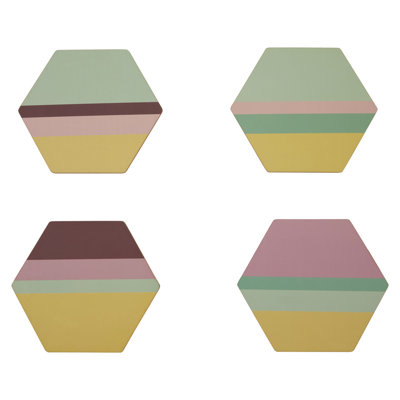 Lloyd Cork 4 Piece Coaster Set