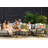 Aluminum Outdoor Coffee Table; Round