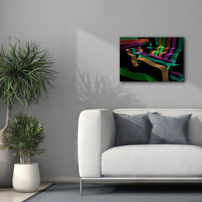 «Led Lights 4» par Ben Heine, art mural sur toile