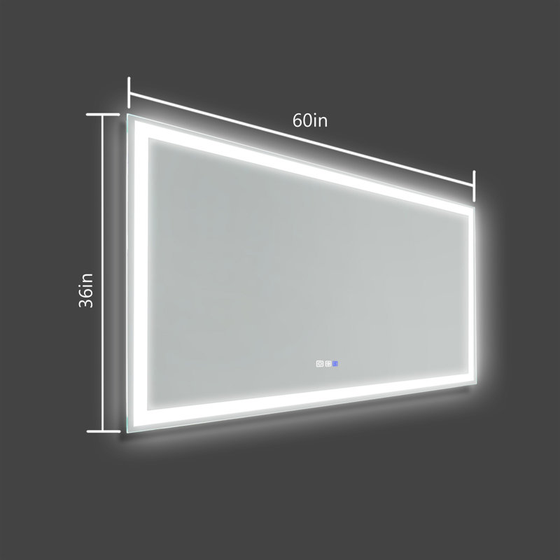 Alcedo Flat Wall Mirror