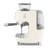 Retro style semi-automatic espresso coffee machine with grinder for the 50s from SMEG-75773412