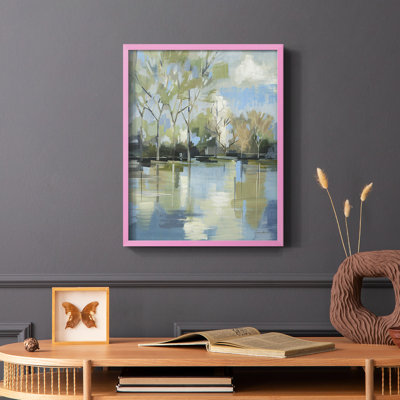Enchanted Forest II Framed Print - Solid Wood