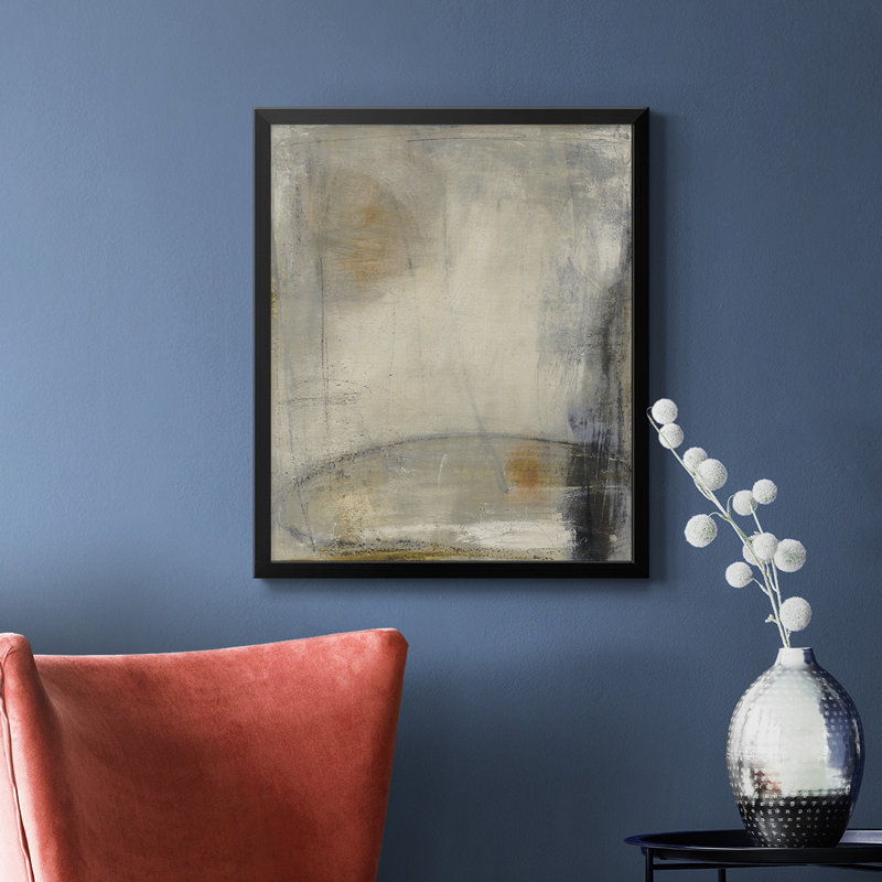 Toile encadrée de qualité supérieure - prête à être accrochée, H 24 po x l 20 po, Noir
