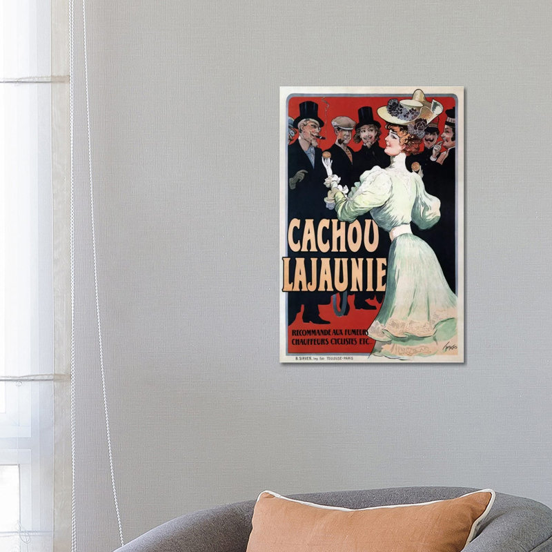 Vintage Ad Poster - Wrapped Canvas Rectangle Print, 66.04 cm H x 45.72 cm W x 1.91 cm D