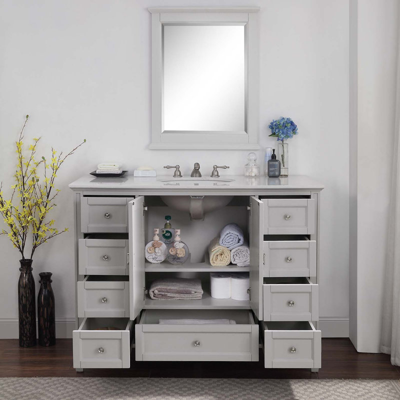 Ensemble de meuble-lavabo simple 48 po Aysu