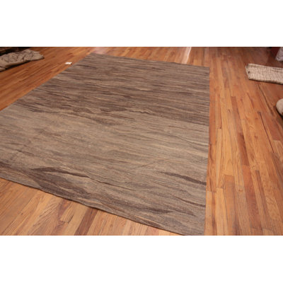 Nazmiyal Collection Modern Large Tribal Flatweave Kilim Area Rug