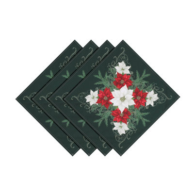 Laural Home Christmas Elegance 20" x 20" Napkin