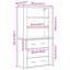80cm Sideboard