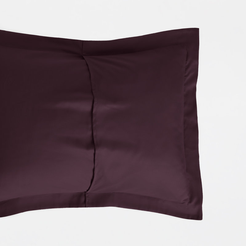 Pillow Shams 2-Pack Microfiber Ultra Soft Bedding, Purple, Standard
