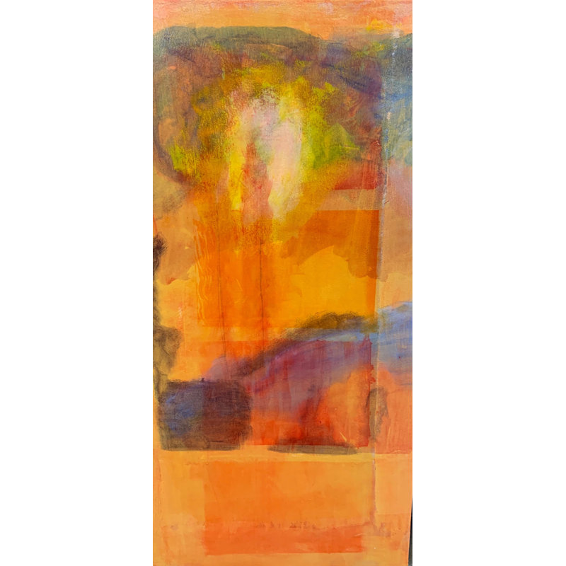 Matrice II - peinture sur toile tendue