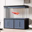 Grand aquarium 70,87 "bleu