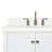 Cambridge 43'' Single Bathroom Vanity with White Quartz Top-288446468