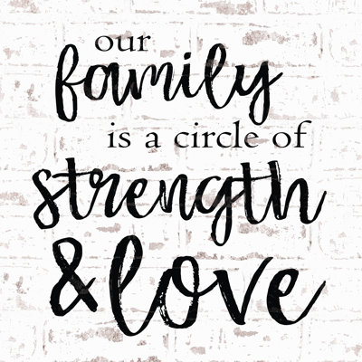 Strength And Love 3 - Wrapped Canvas Print