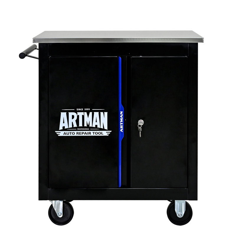Double-Door Multi-Function Tool Cart