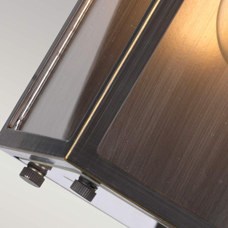 Kenshaw Outdoor Wall Lantern, 26.1cm H x 16.5cm W x 18.5cm D