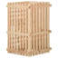 Caisse en bois massif VidaXL