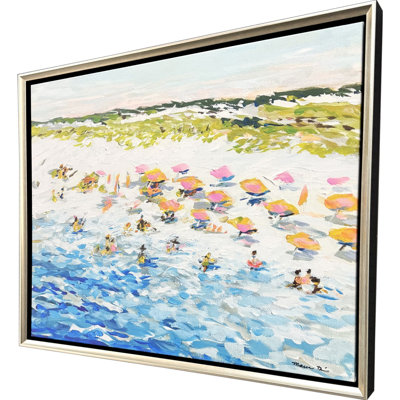 Magic Hour on the Beach Canvas