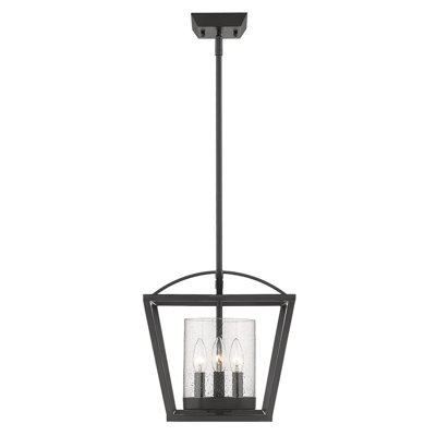 Skegness 3 - Light Dimmable Lantern Geometric Chandelier