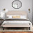 Kempst Queen Size Bed Button Tufted Upholstered Adjustable Headboard, Strong Wood Slat Support Bed Frame, Gray-1678332821-1685376000