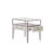 Mezzanine Glass Top End Table with Storage
