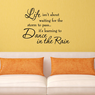 Text & Numbers Non-Wall Damaging Wall Decals