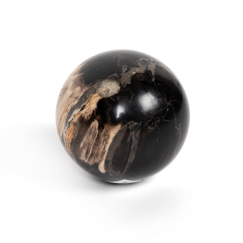 Petrified 3 Piece Deco Wood Sculpture Set