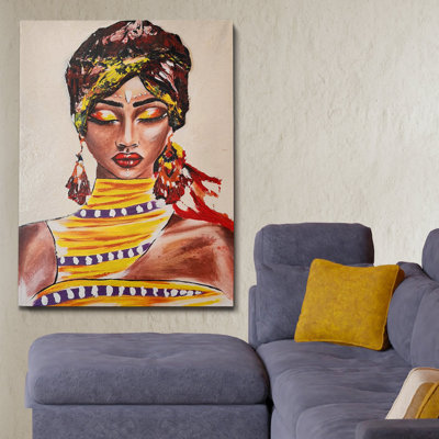 Elena - Wrapped Canvas Painting
