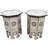 Moorish End Table Set