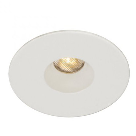 Miniature 1.25'' LED Open Recessed Trim, White, 3000K