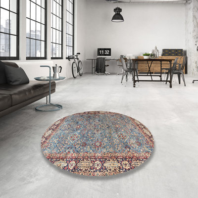 Tapis oriental beige / bleu / brun