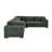 Corduroy L-Shaped Sectional-1222640620-1222640619