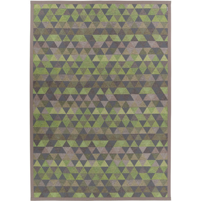Railey Striped Hand Woven Area Rug