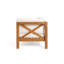 Patio X-Back Right Corner Bench, Blue-1921298217