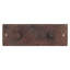Hammered Copper Double Robe/Towel Hook