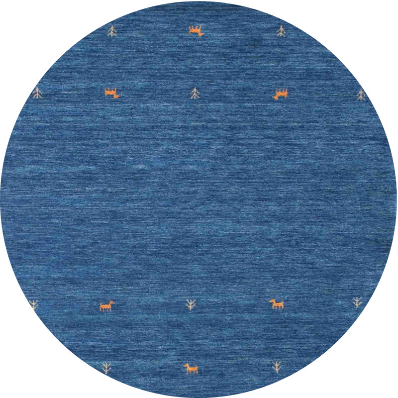 Tapis bleu Lauralee, Rond 6 pi