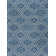 Tapis indigo Bridgitte