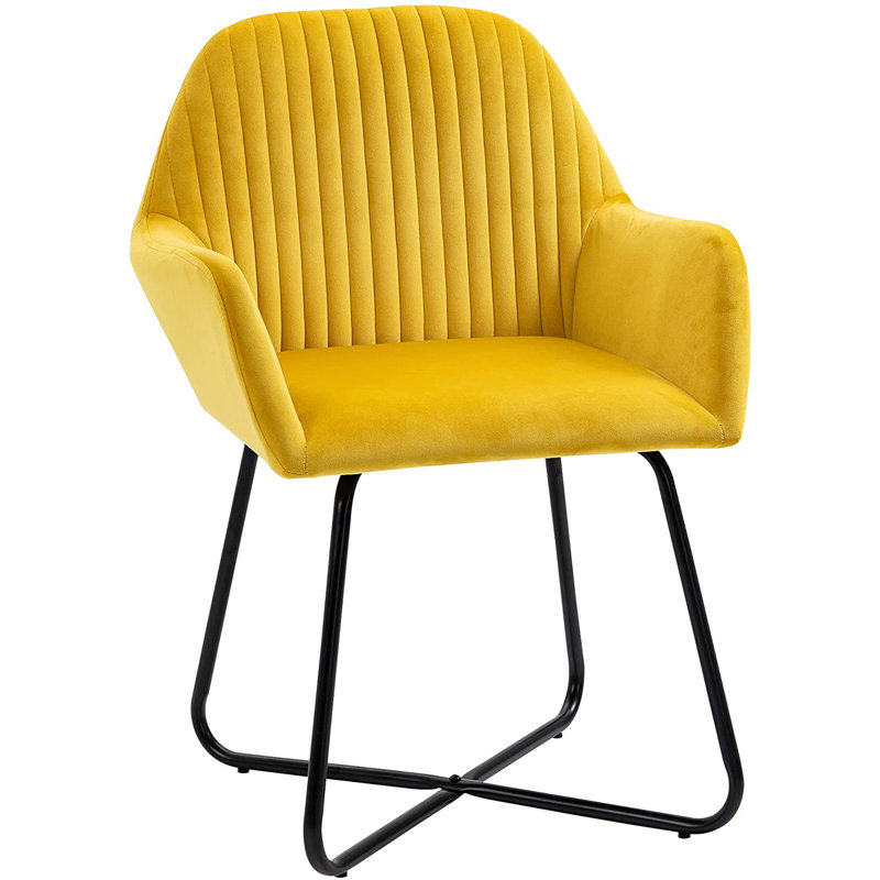 Northport Upholstered Armchair, Yellow