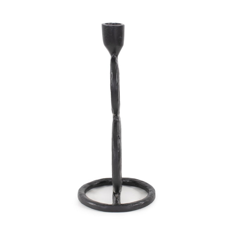 Arman Candlestick Holder, 7'' H X 6'' W X 4'' D