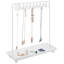 20-Hook Necklace Ring Tray Jewellery Stand