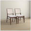 Ensemble de 2 chaises de salle à manger Skylar